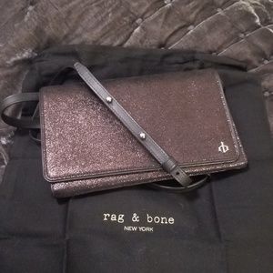 Rag and Bone clutch with detachable strap